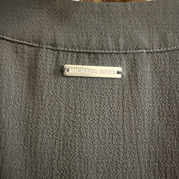 Michael Kors Black Bell Sleeve Blouse - Picture 5 of 5
